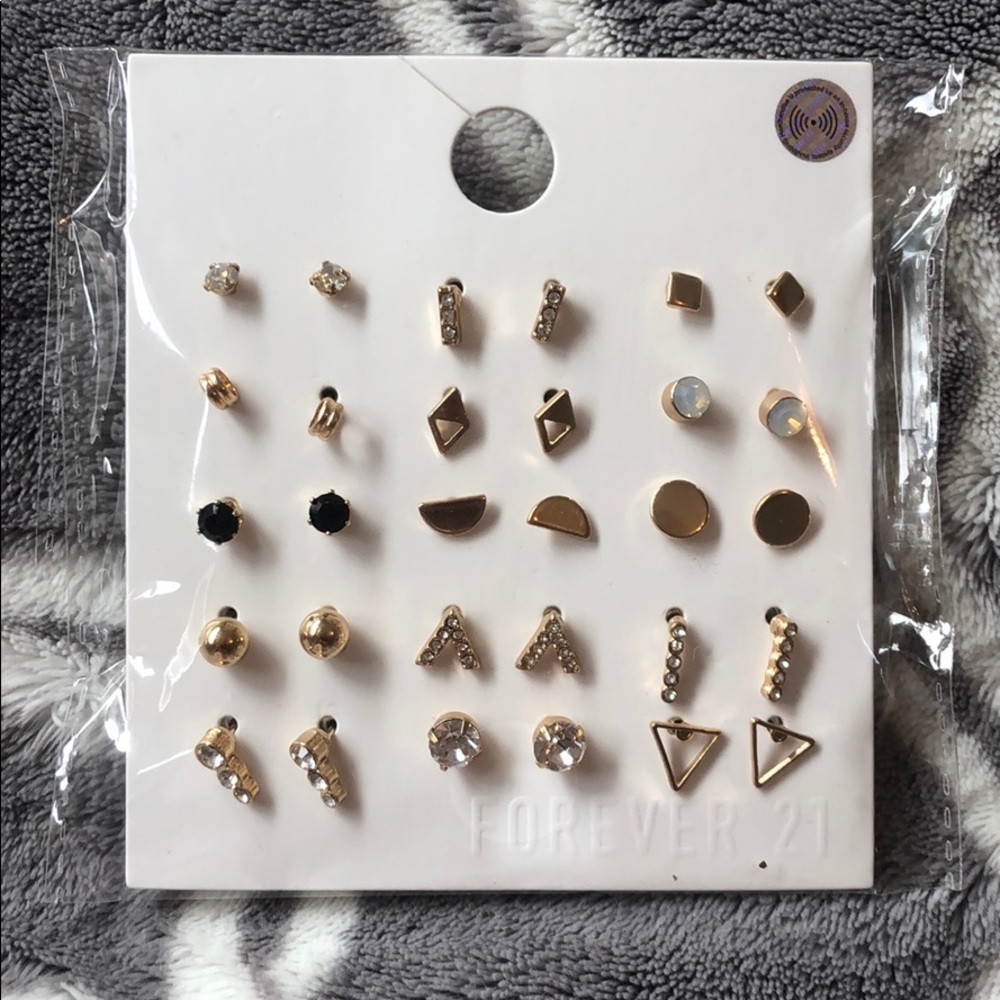 Mixed Earrings Set of 15 Pairs